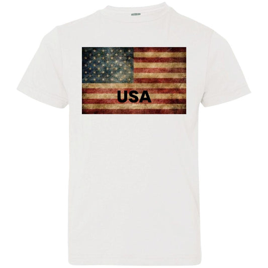 American Flag -- Youth Jersey T-Shirt