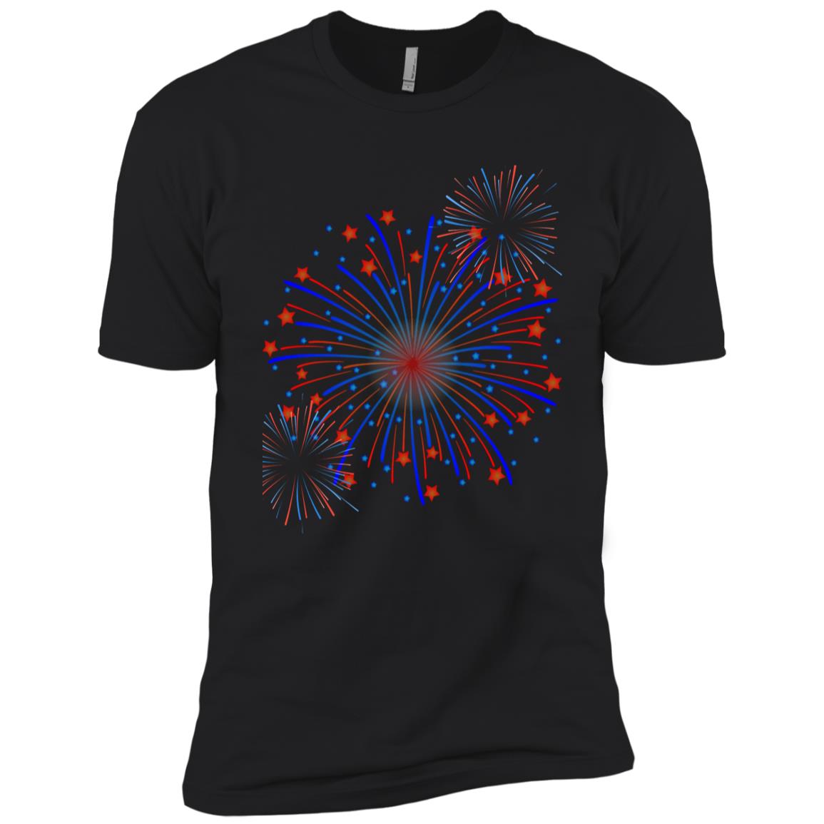 4th of July Fireworks (1) CLOSEOUT - NL3310 Boys' Cotton T-Shirt ...