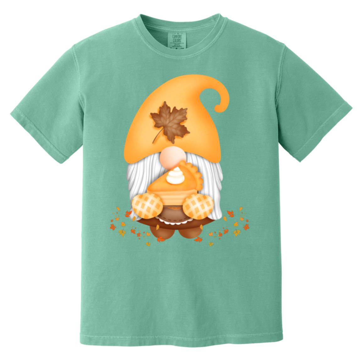 Gnome Pumpkin Pie CC1717 Heavyweight Garment-Dyed T-Shirt