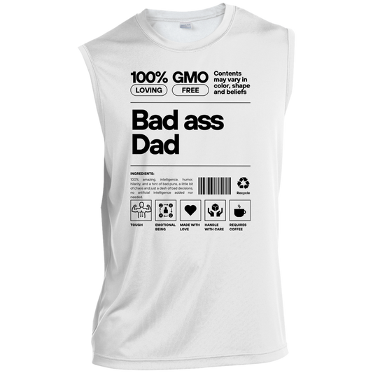 Bad Ass Dad -- Men’s Sleeveless Performance Tee