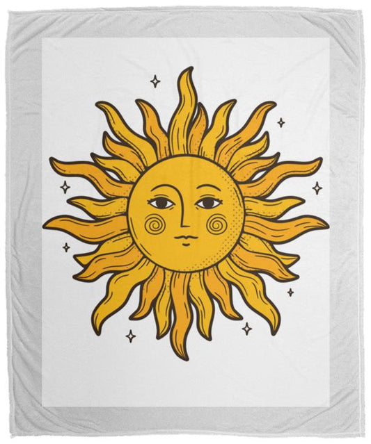 Sun T-shirt (1) VPM Cozy Plush Fleece Blanket - 50x60