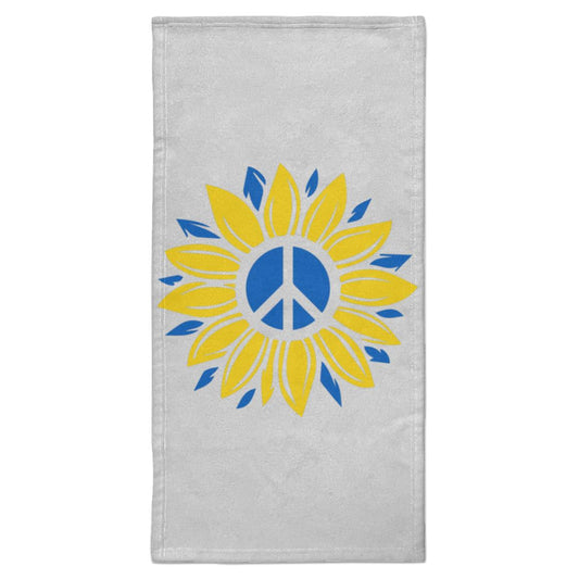 Peace flower t-shirt S6HATL Towel - 15x30