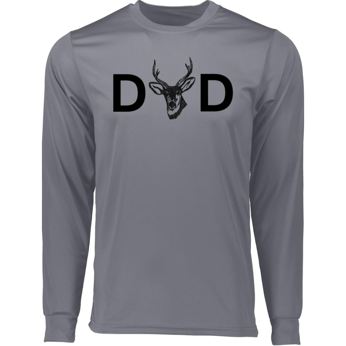 D deer D CLOSEOUT -- Long Sleeve Moisture-Wicking Tee