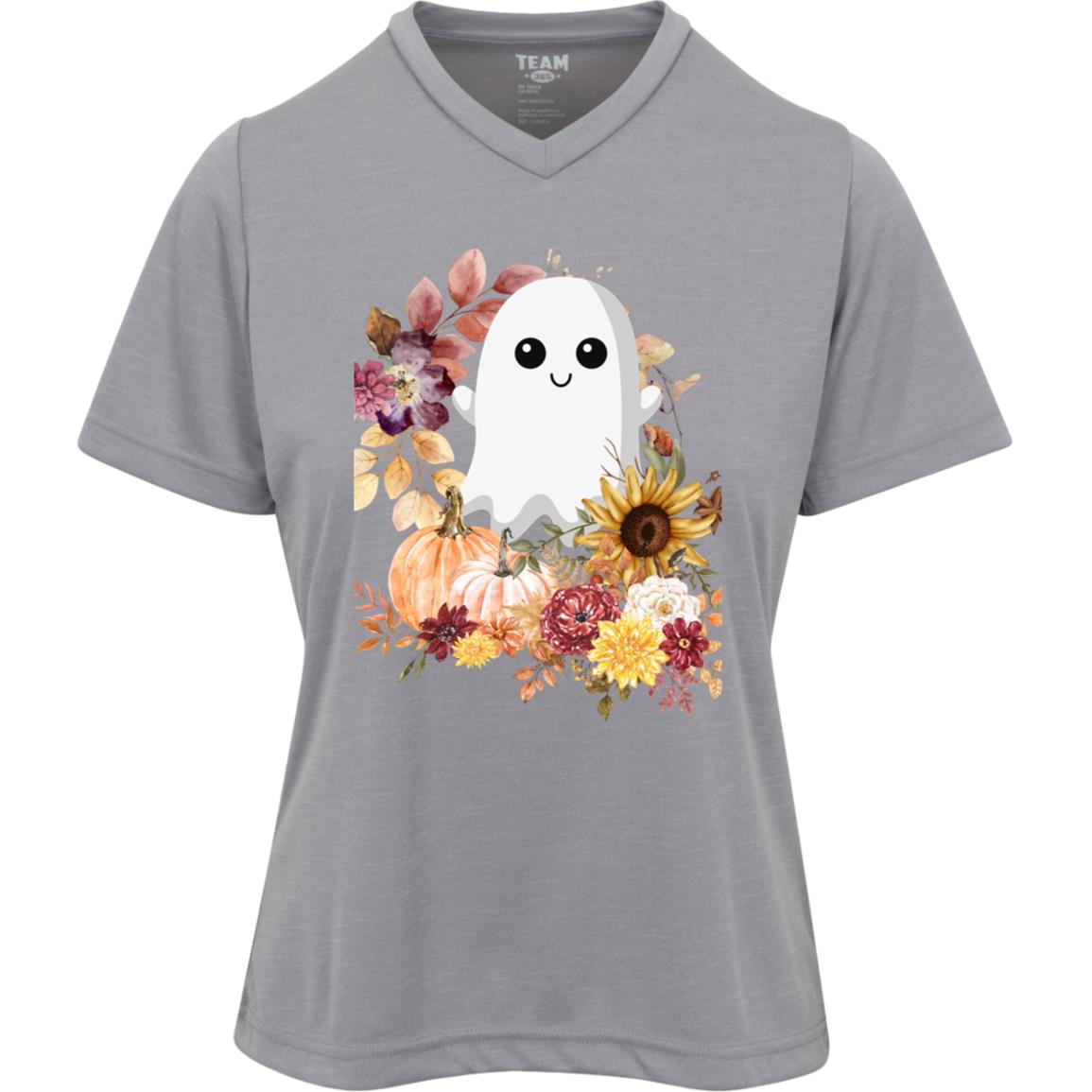 Fall Ghost -- Team 365 Women's Sonic Heather Tee