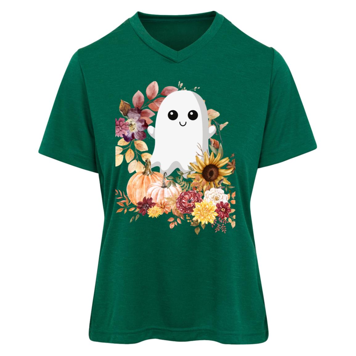 Fall Ghost -- Team 365 Women's Sonic Heather Tee