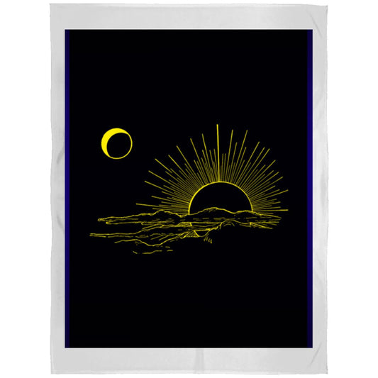 Sun and moon t-shirt FLL Arctic Fleece Blanket 60x80