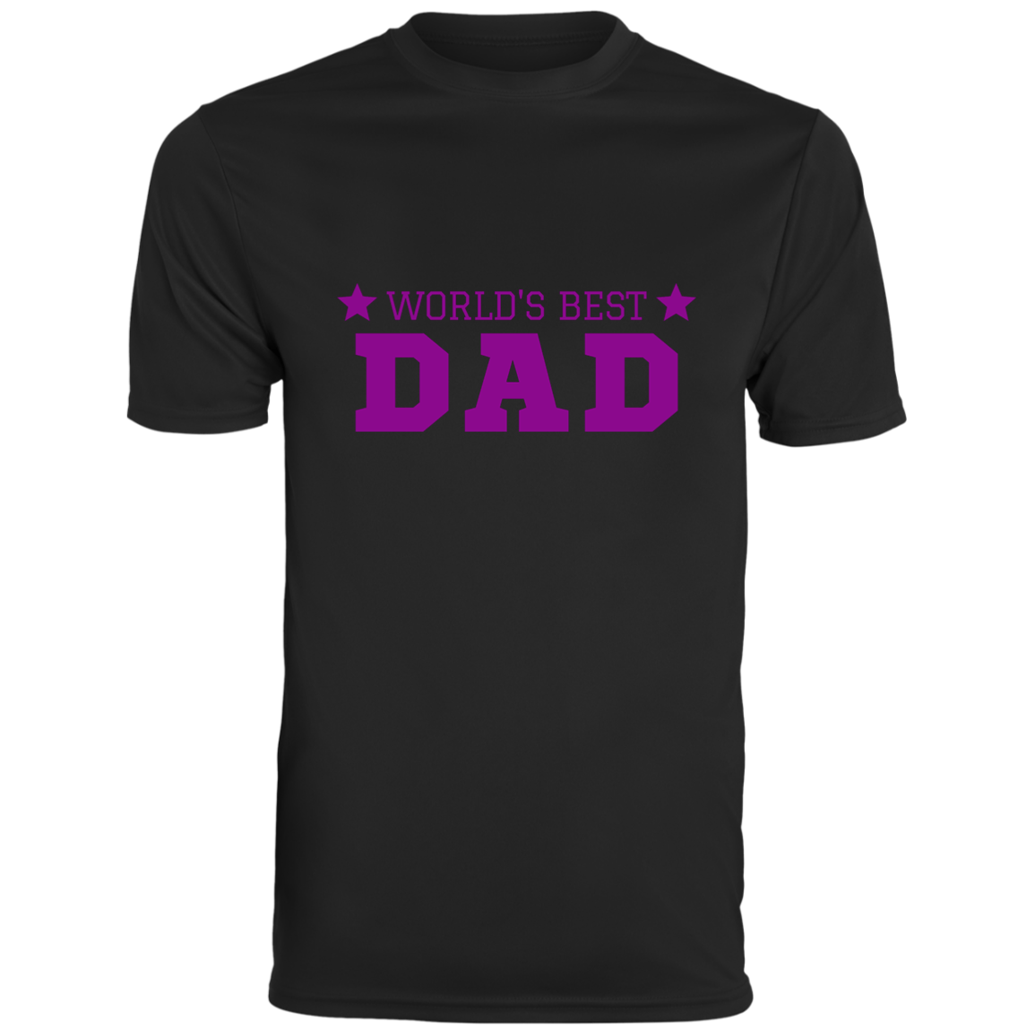 World's Best Dad -- Men's Moisture-Wicking Tee