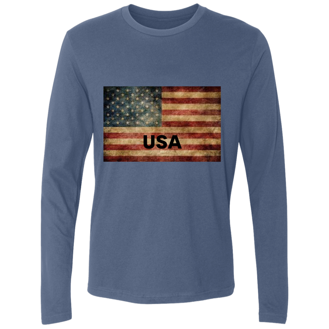 American Flag -- Men's Premium LS