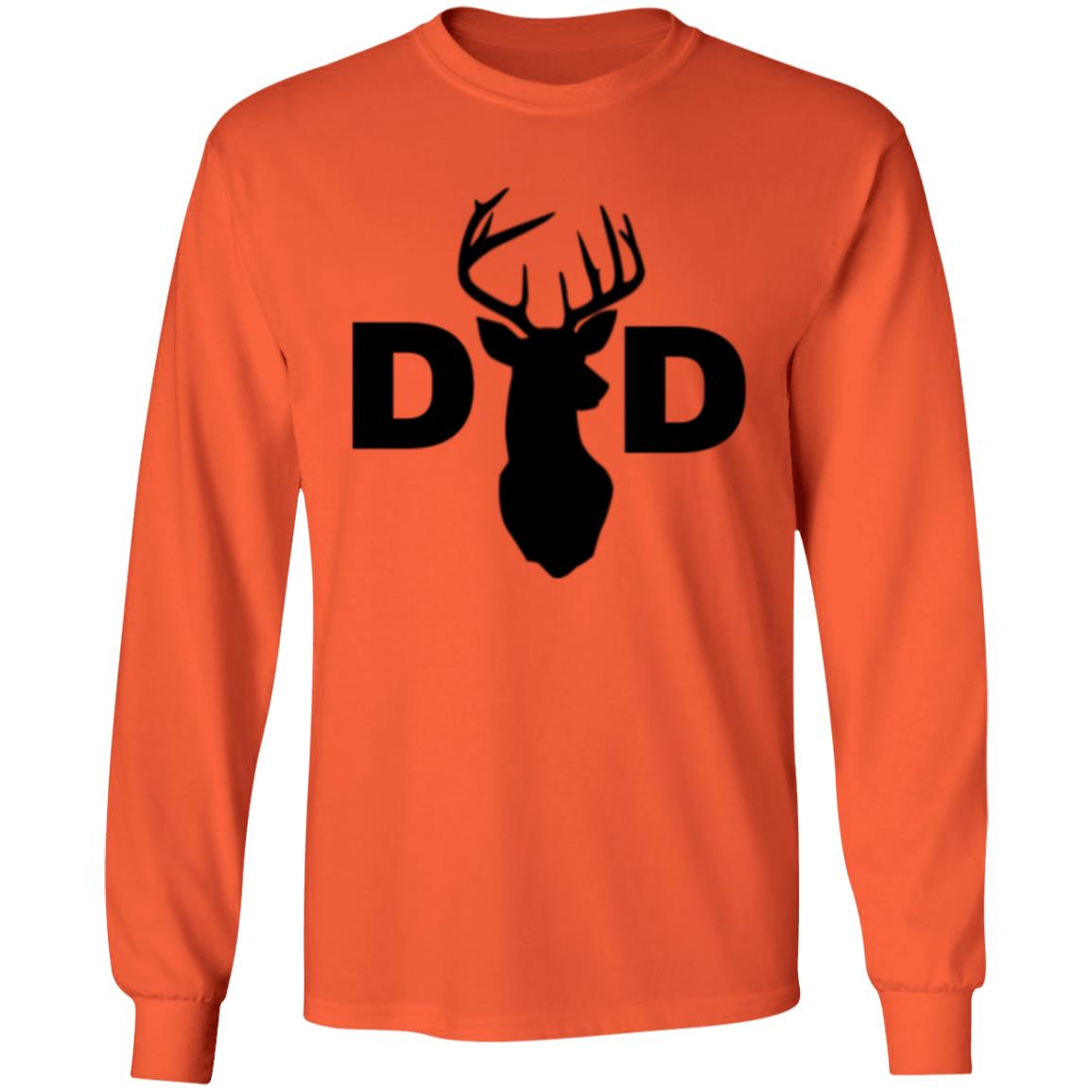 Dad Deer Dad -- LS T-Shirt 5.3 oz.