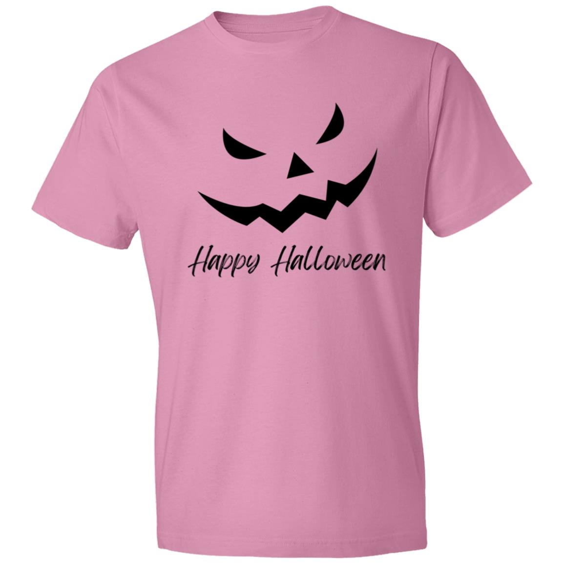 Scary Jack O Lantern Face CLOSEOUT --  Lightweight T-Shirt 4.5 oz