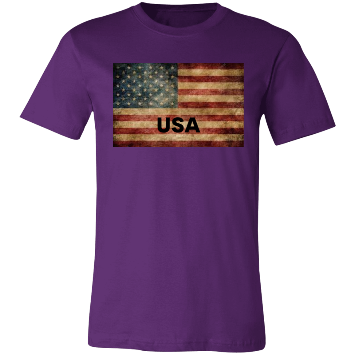 American Flag -- Unisex Jersey Short-Sleeve T-Shirt