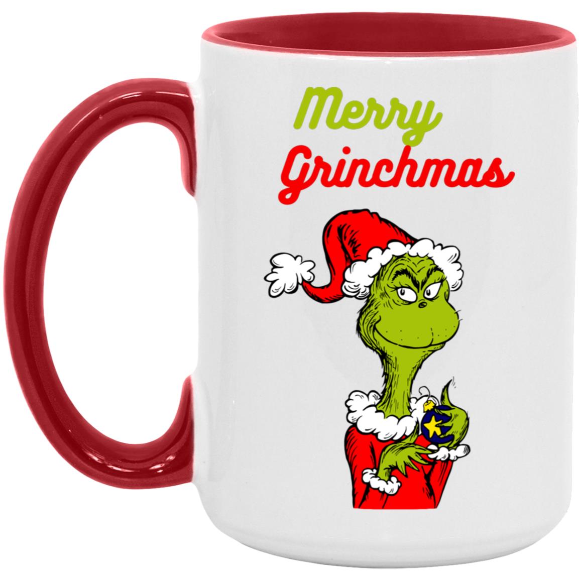 Merry Grinchmas 2 -- 15oz Accent Mug