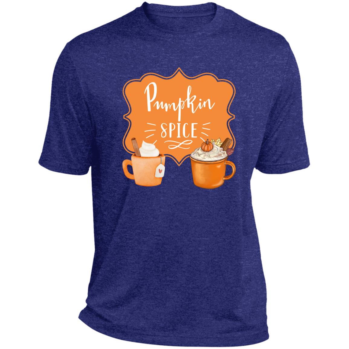 Pumpkin Spice Latte Orange CLOSEOUT -- Heather Performance Tee