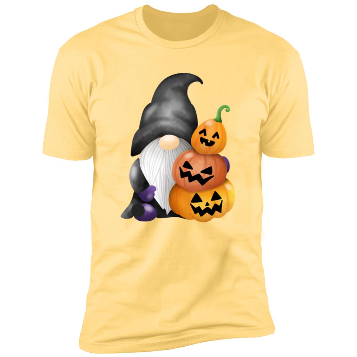 Gnome wJack o' Lanterns NL3600 Premium Short Sleeve T-Shirt