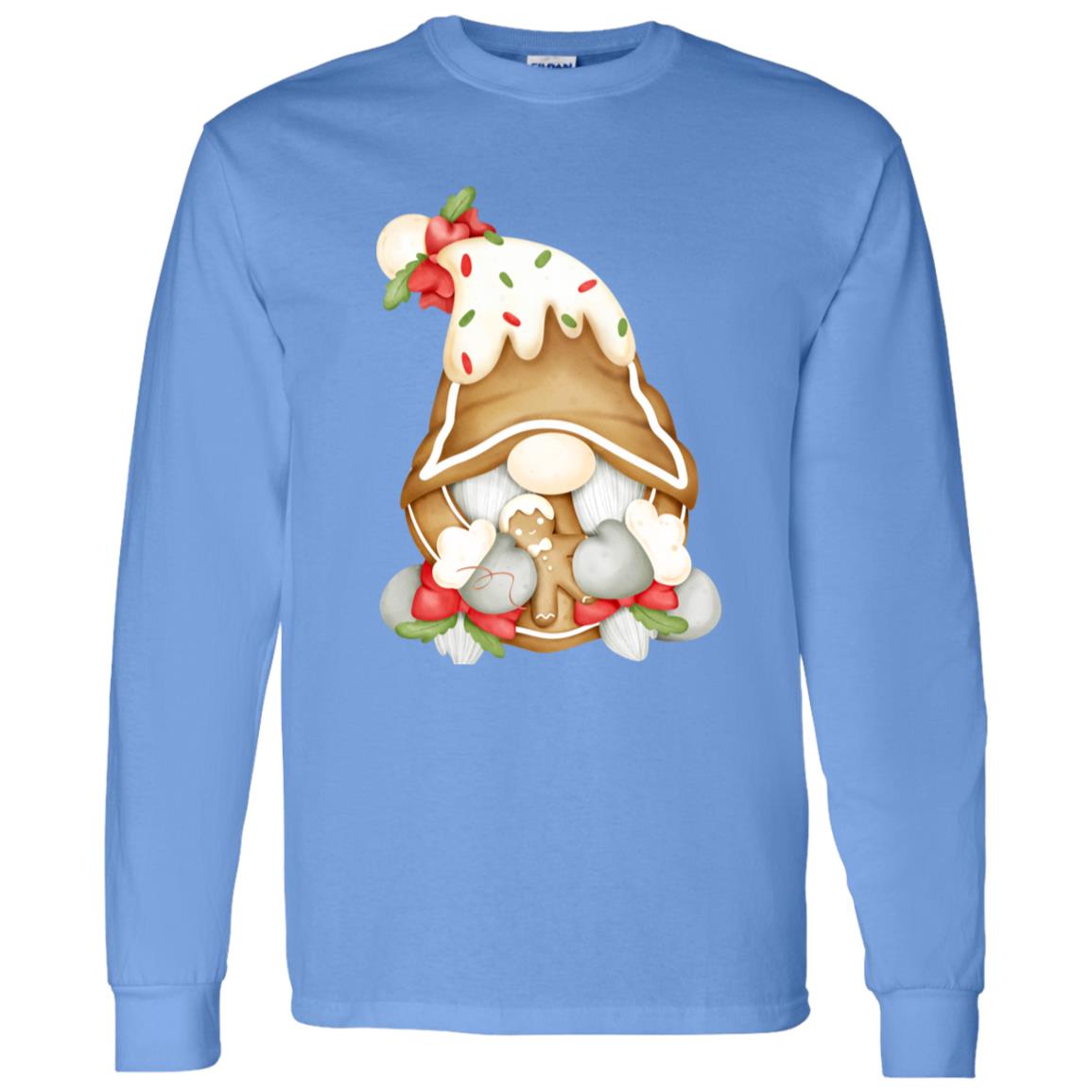 Gingerbread Gnome G540 LS T-Shirt 5.3 oz.