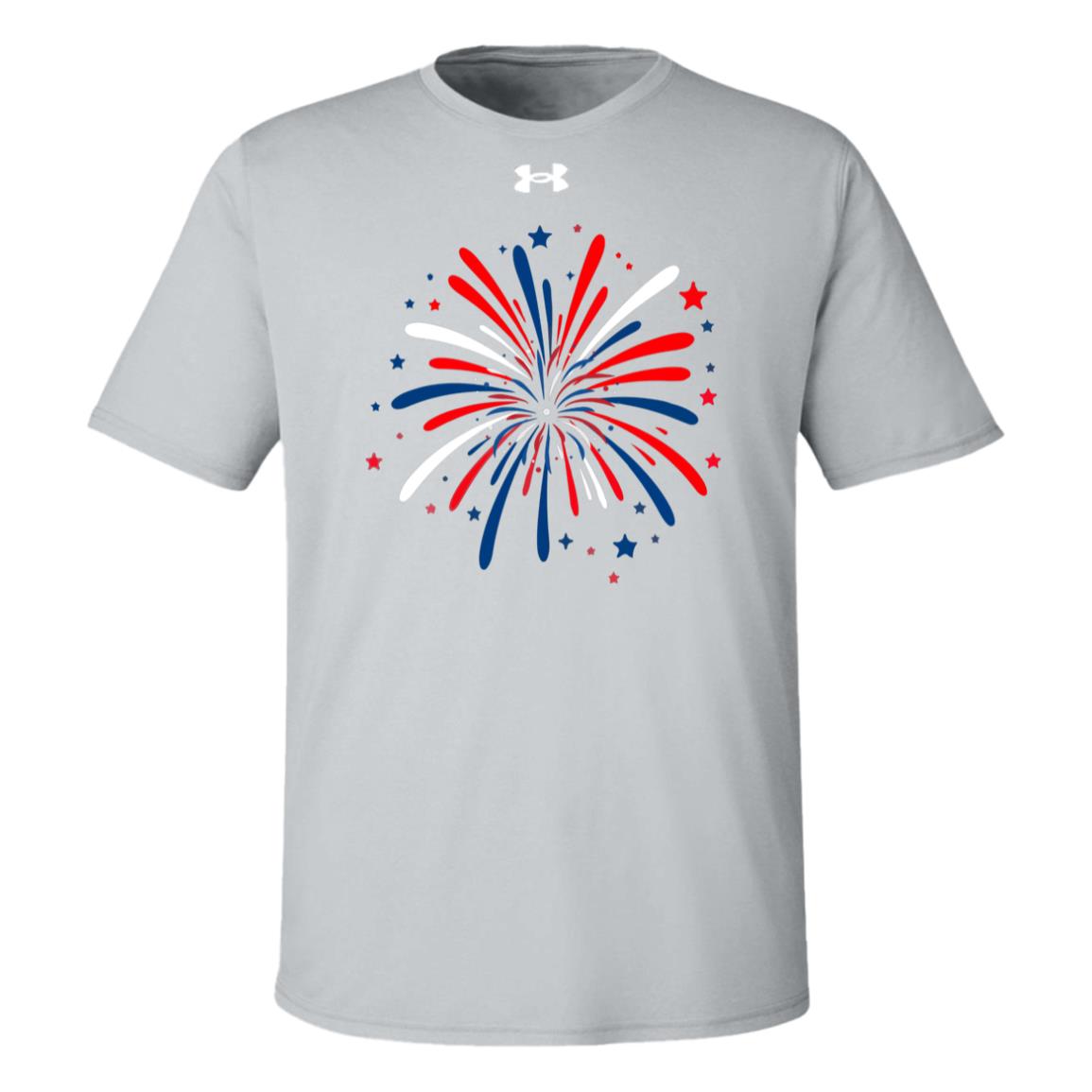 4th of July Firework -- Under Armour Team Tech Tee