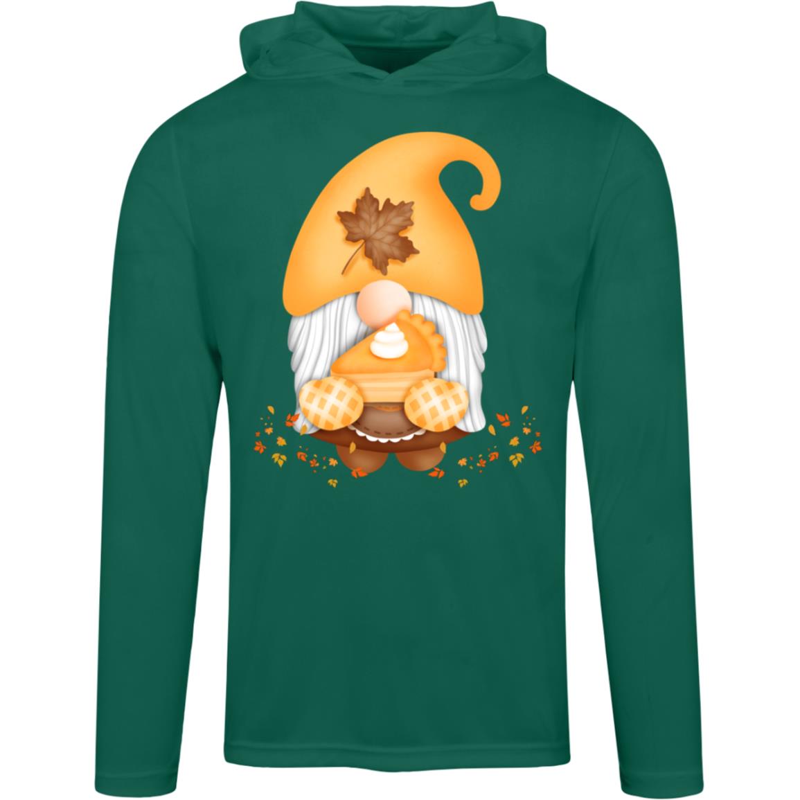 Gnome Pumpkin Pie TT41 Team 365 Mens Zone Hooded Tee