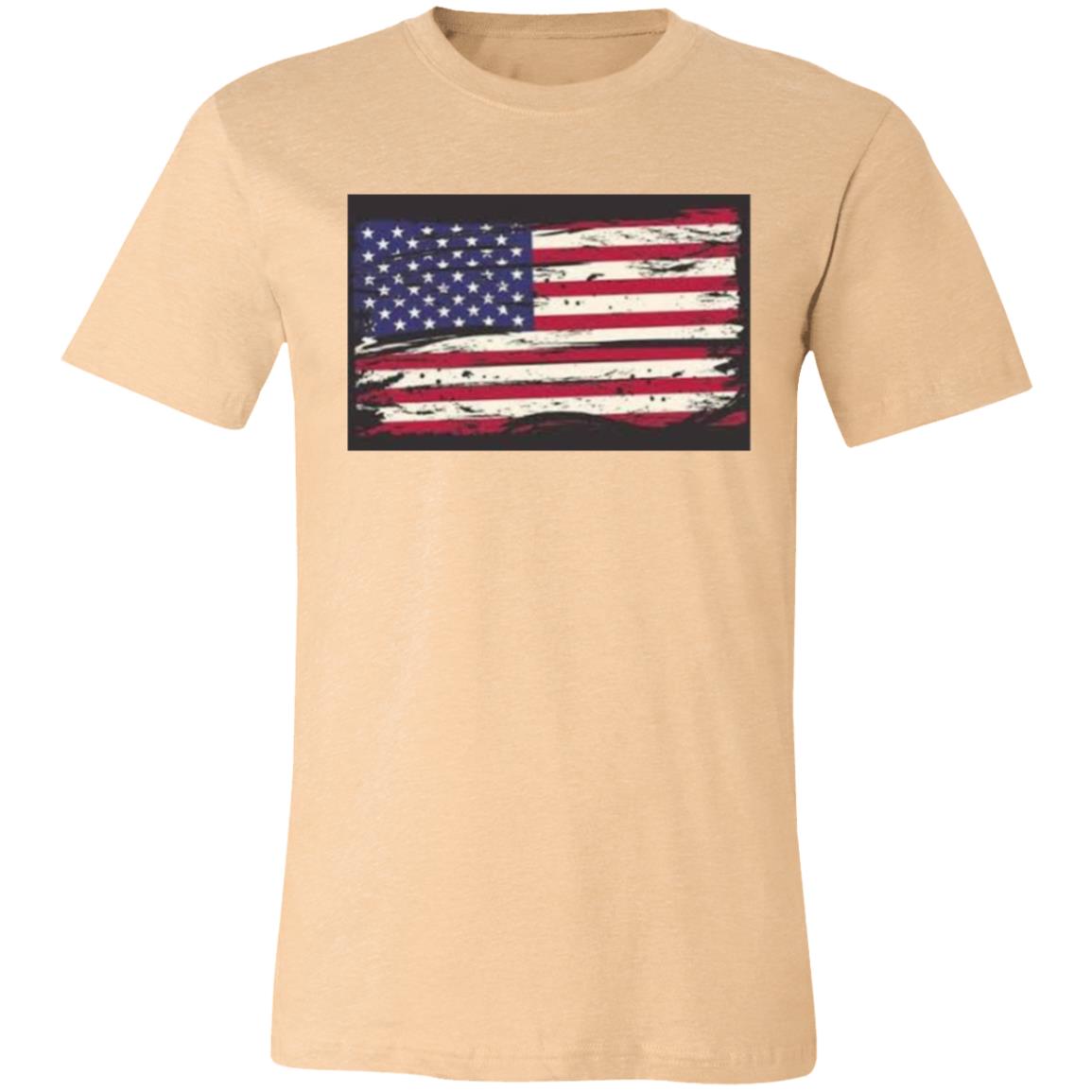 American Flag -- Unisex Jersey Short-Sleeve T-Shirt