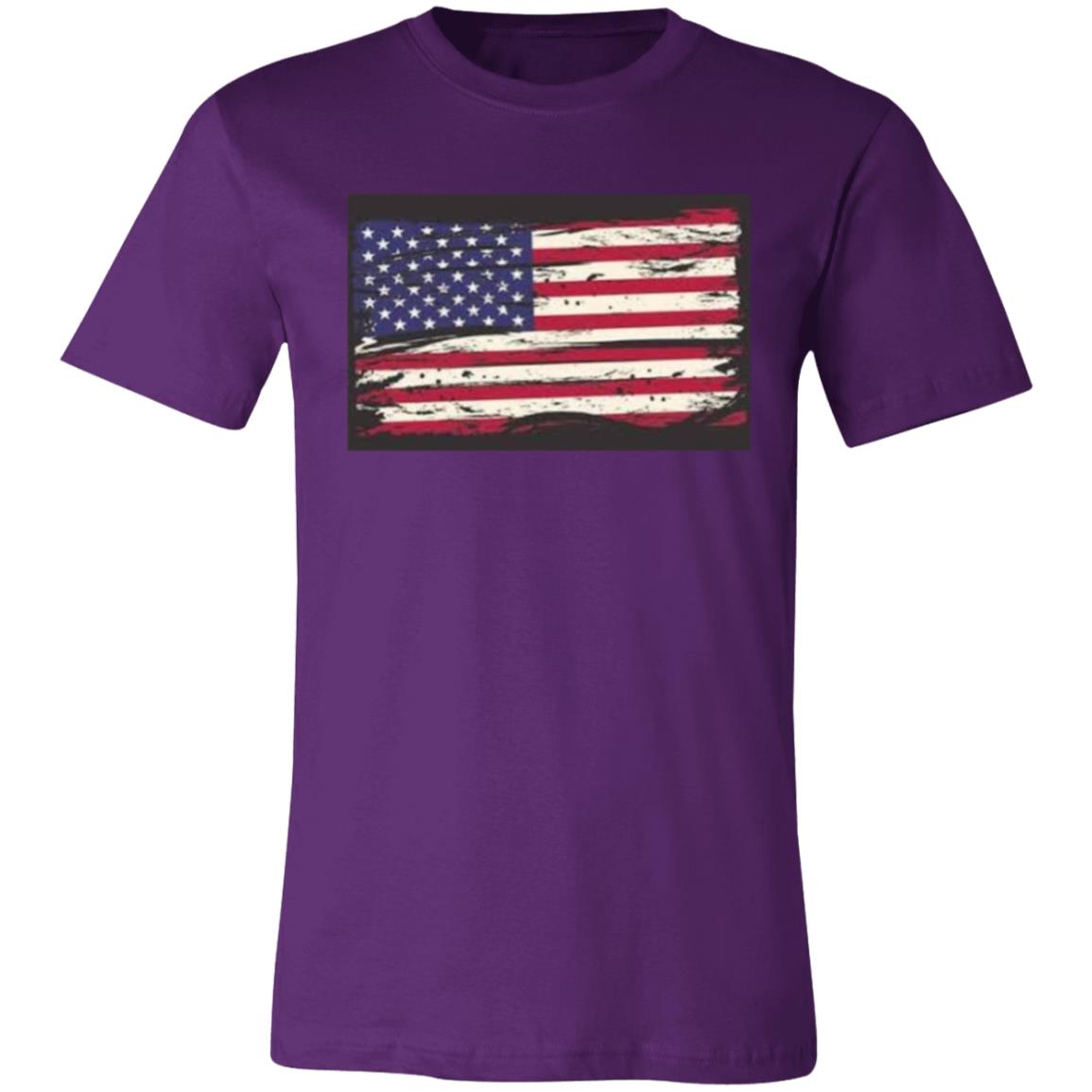 American Flag -- Unisex Jersey Short-Sleeve T-Shirt