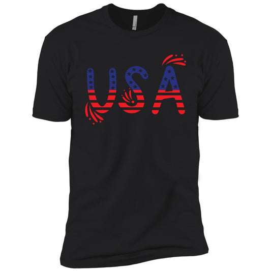 Flag USA CLOSEOUT - NL3310 Boys' Cotton T-Shirt