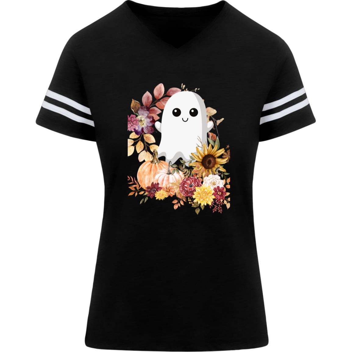 Fall Ghost -- Womens' Football Tee