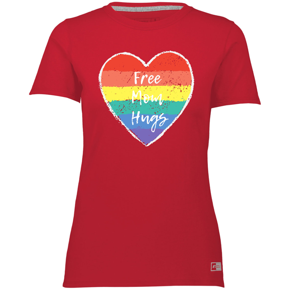 Free Mom Hugs -- Ladies’ Essential Dri-Power Tee