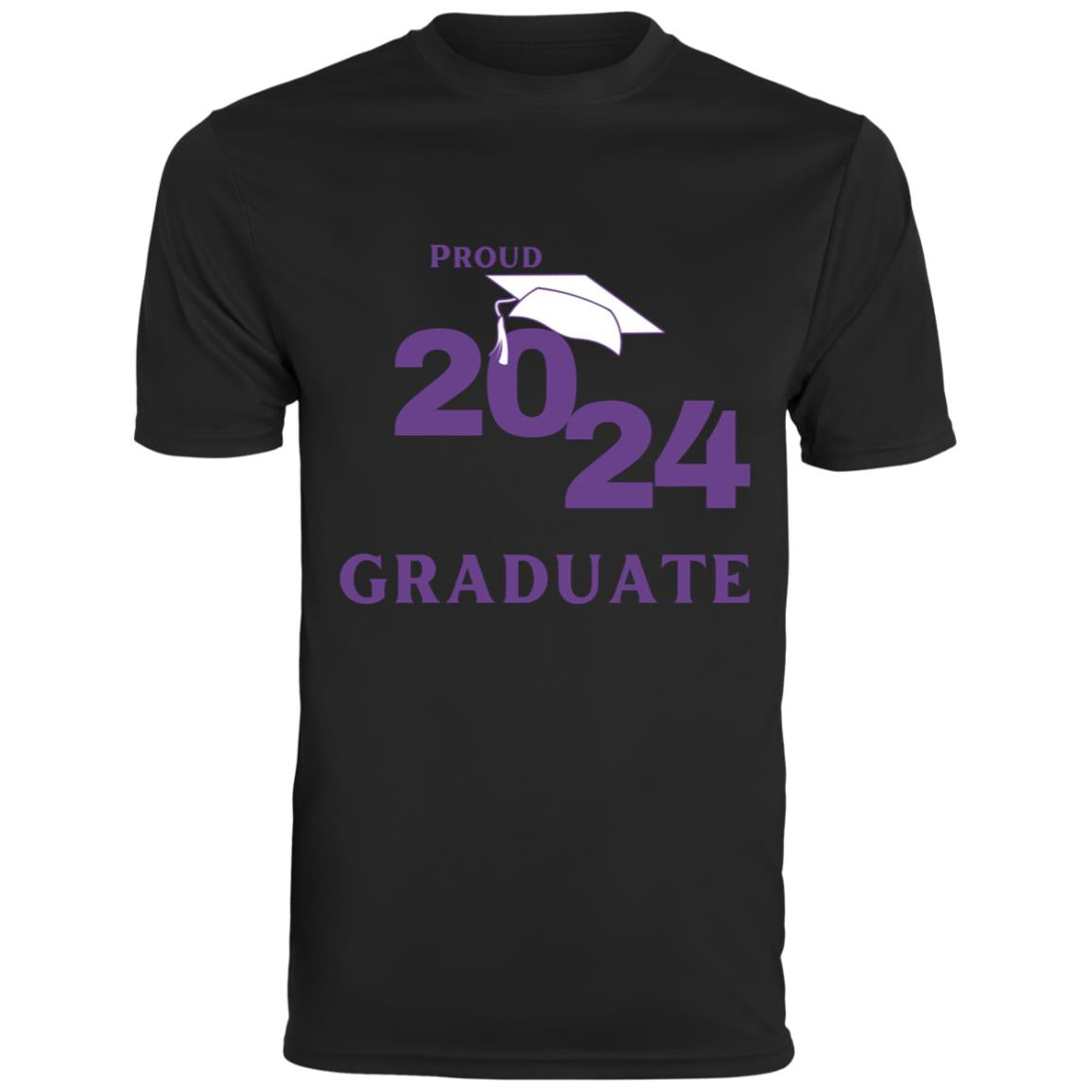 Proud 2024 Graduate -- Men's Moisture-Wicking Tee