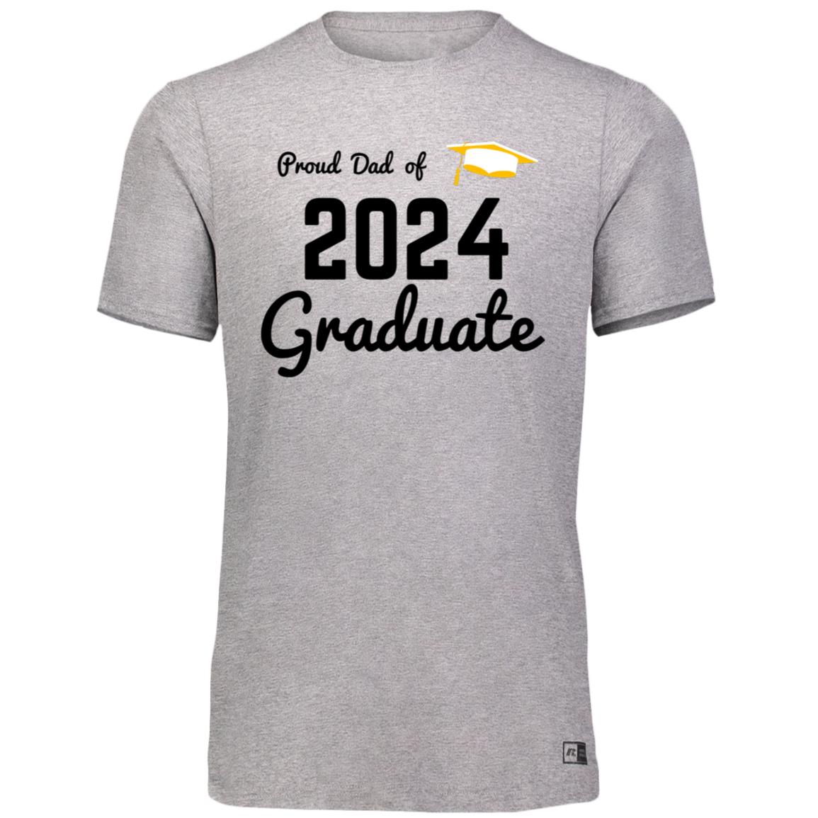 Proud Dad -- Graduate 2024 -- Essential Dri-Power Tee