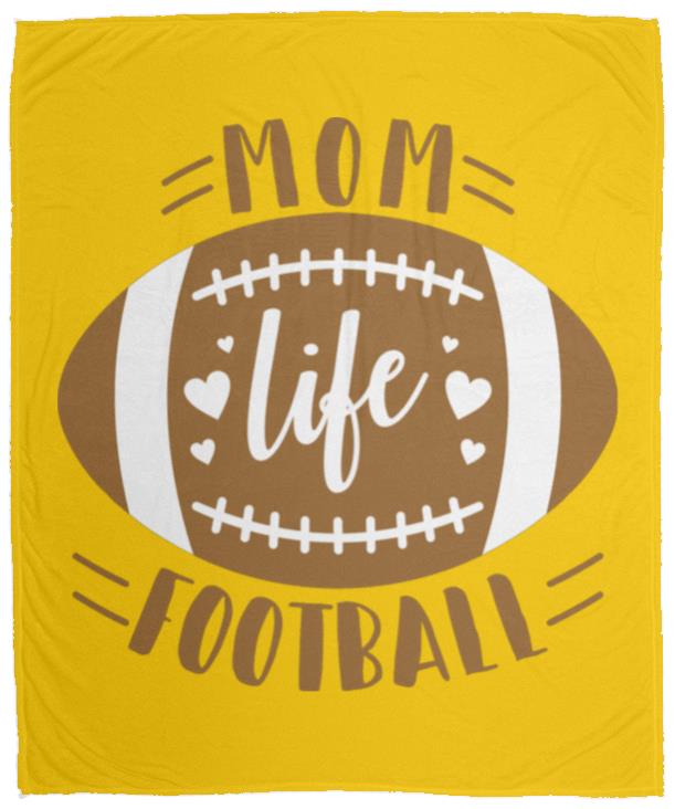 Football My Life VPM Cozy Plush Fleece Blanket - 50x60