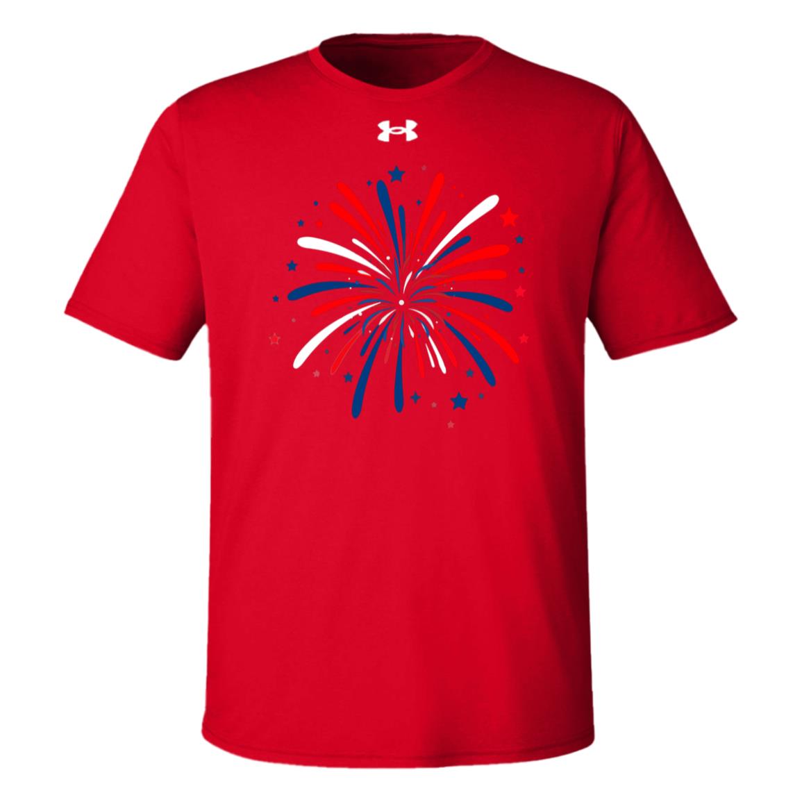 4th of July Firework -- Under Armour Team Tech Tee