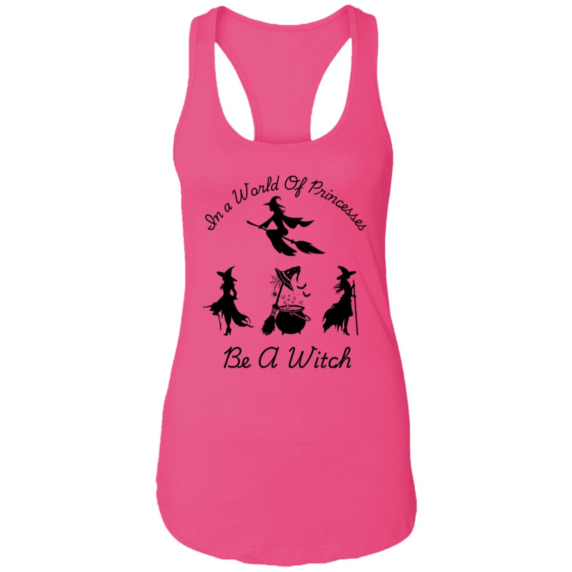 Be a Witch -- Ladies Ideal Racerback Tank