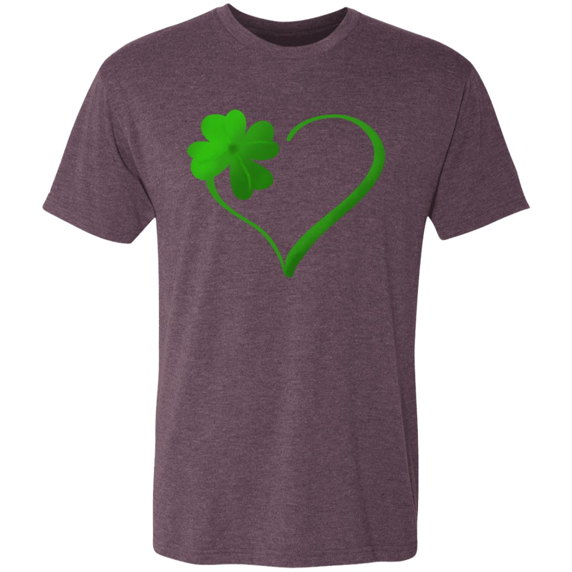 clover heart NL6010 Men's Triblend T-Shirt