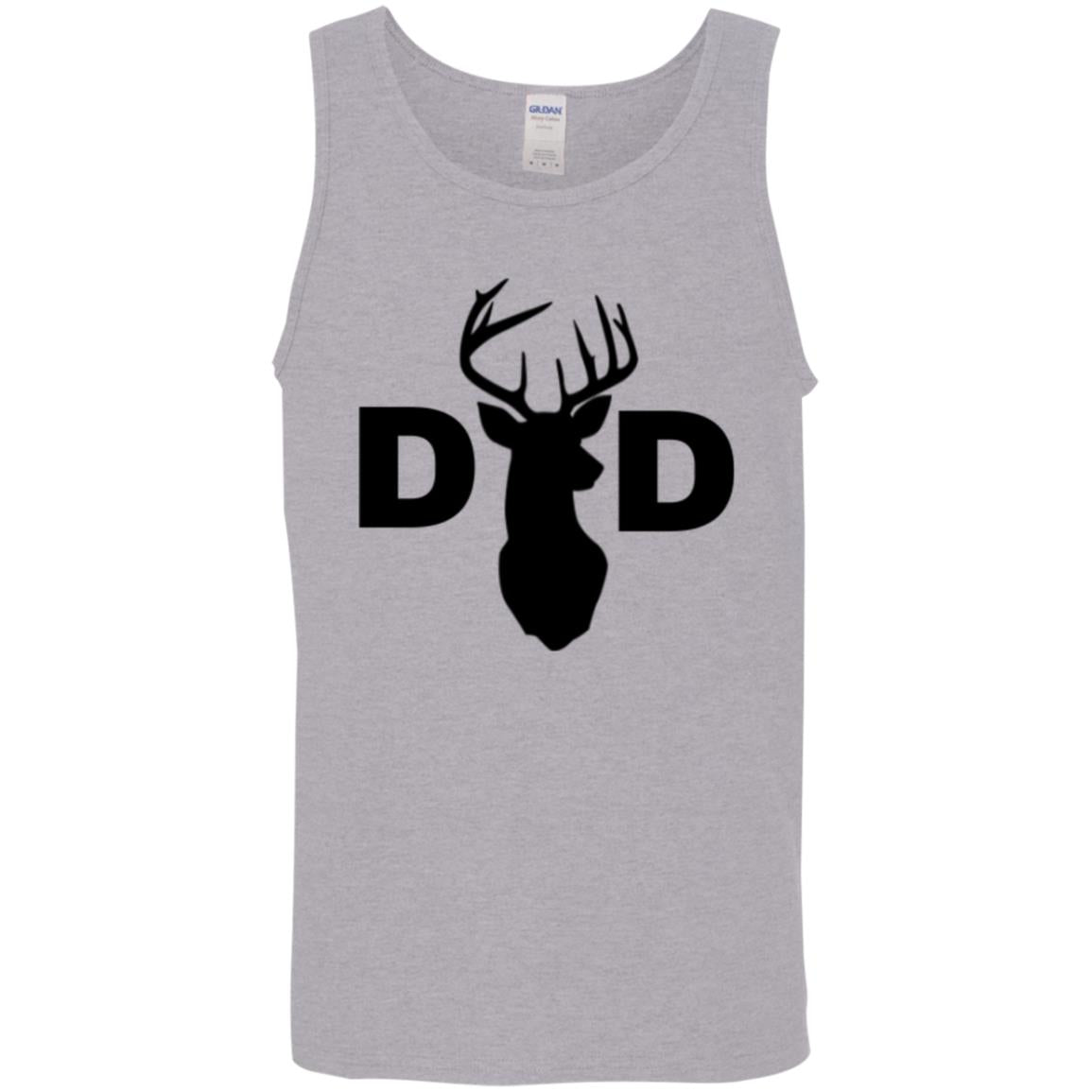 Dad Deer Dad -- Cotton Tank Top 5.3 oz.