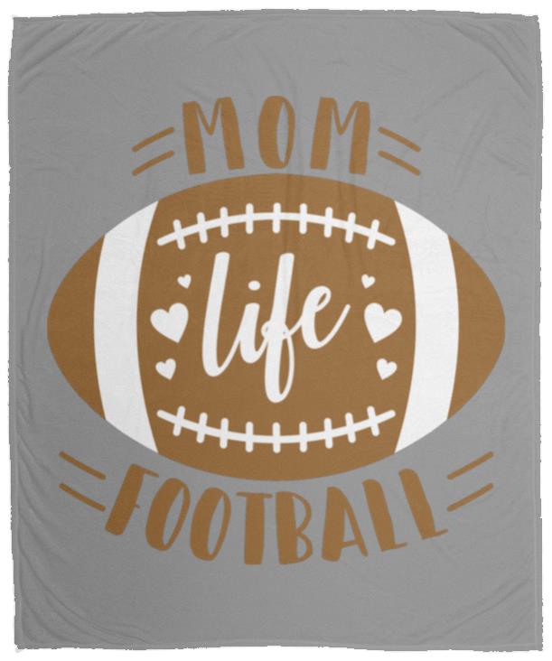 Football My Life VPM Cozy Plush Fleece Blanket - 50x60