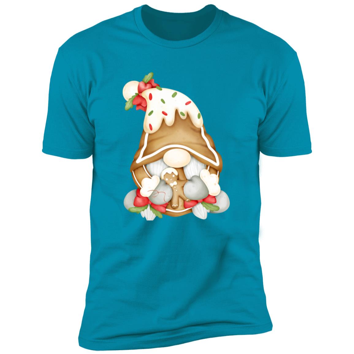 Gingerbread Gnome NL3600 Premium Short Sleeve T-Shirt