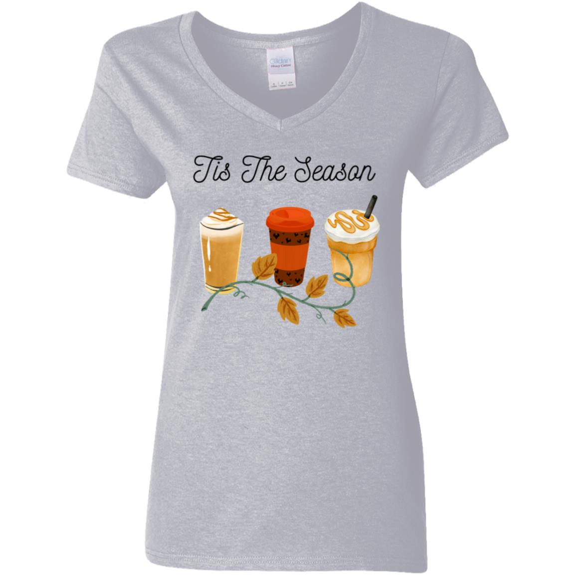 Tis The Season -- Ladies' V-Neck T-Shirt