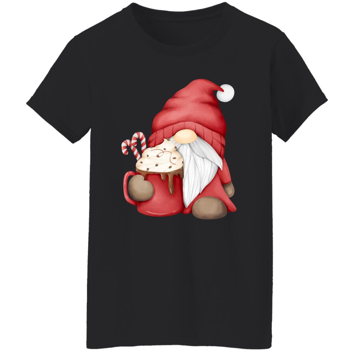 Hot Chocolate Gnome G500L Ladies' 5.3 oz. T-Shirt