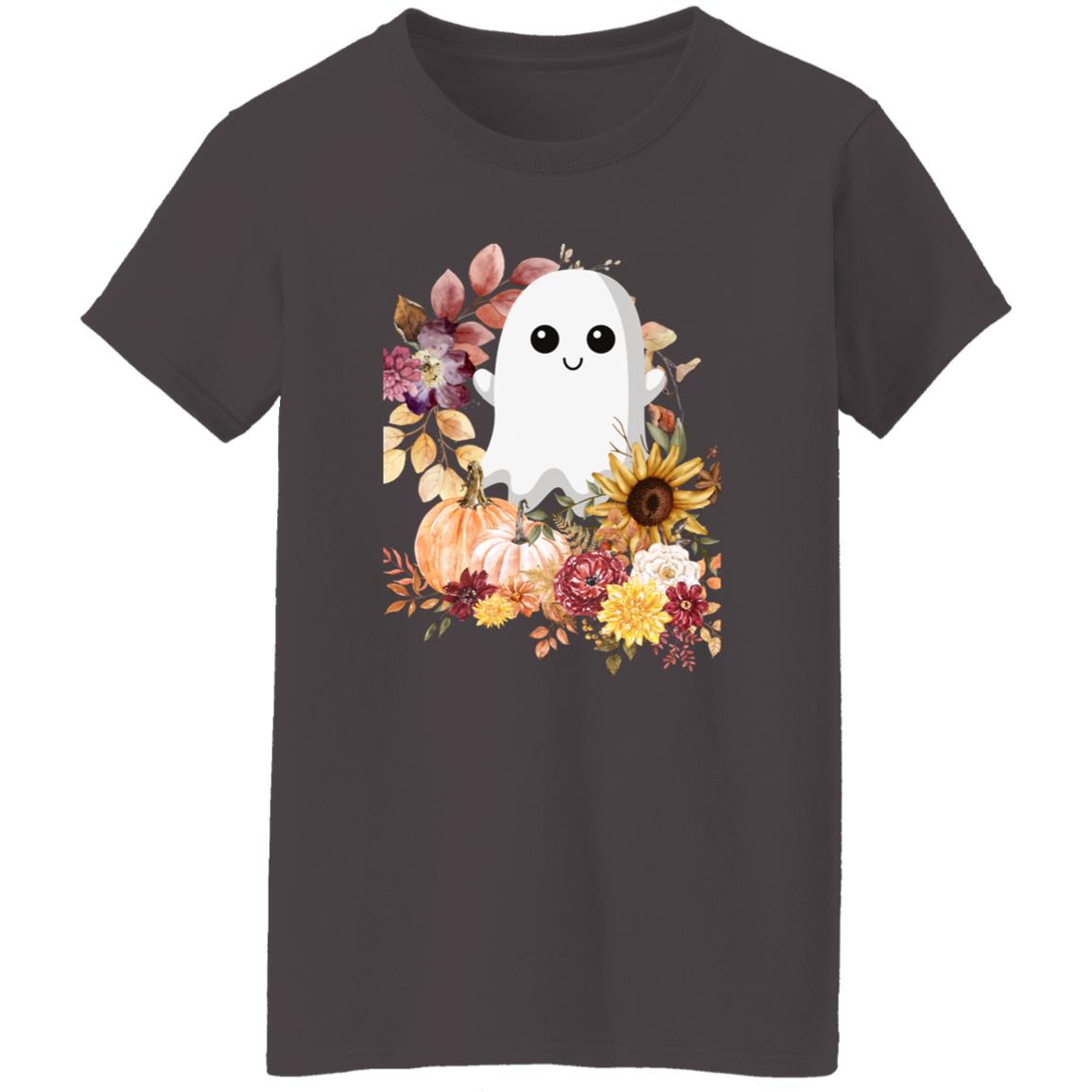 Fall Ghost --  Ladies' 5.3 oz. T-Shirt