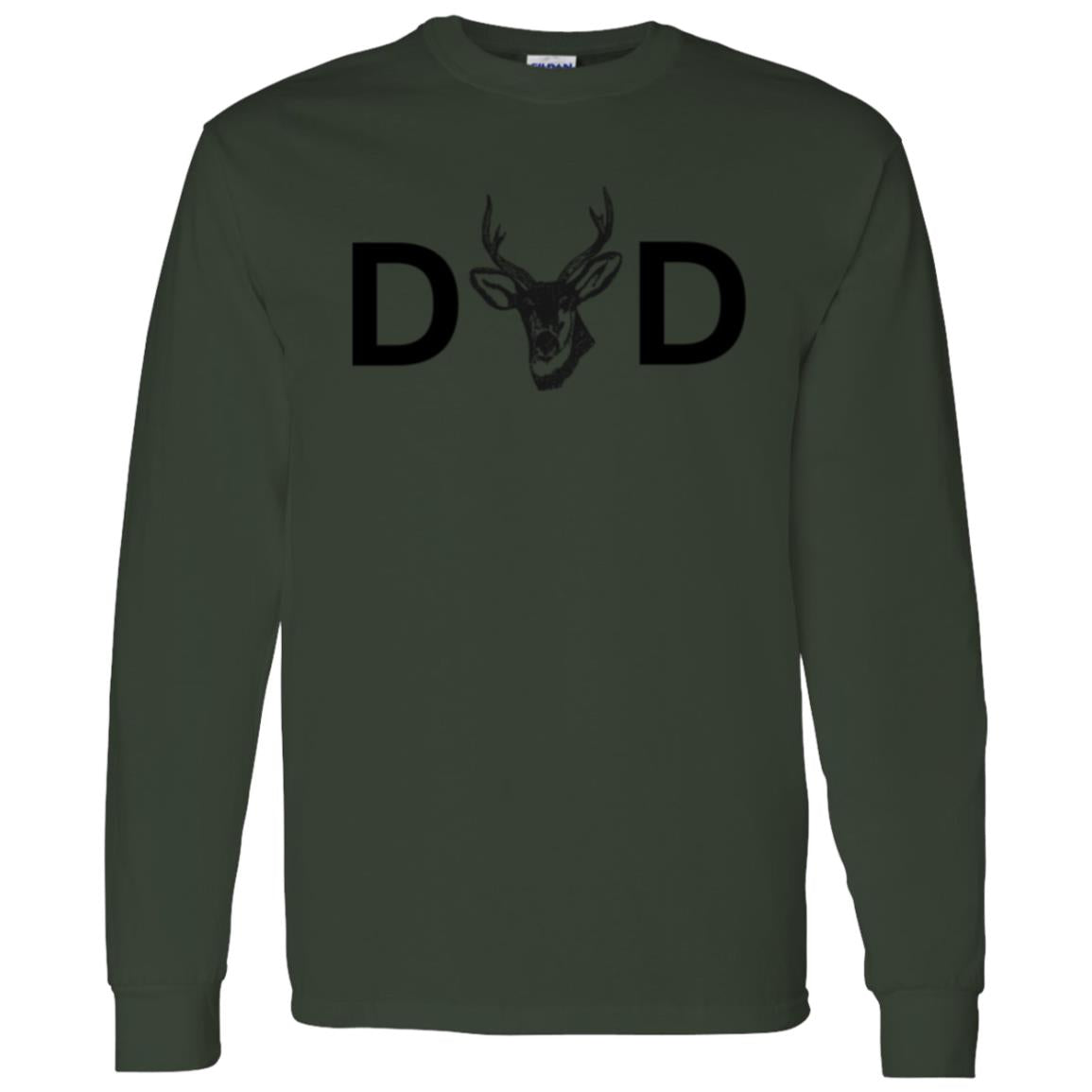 D deer D -- LS T-Shirt 5.3 oz.