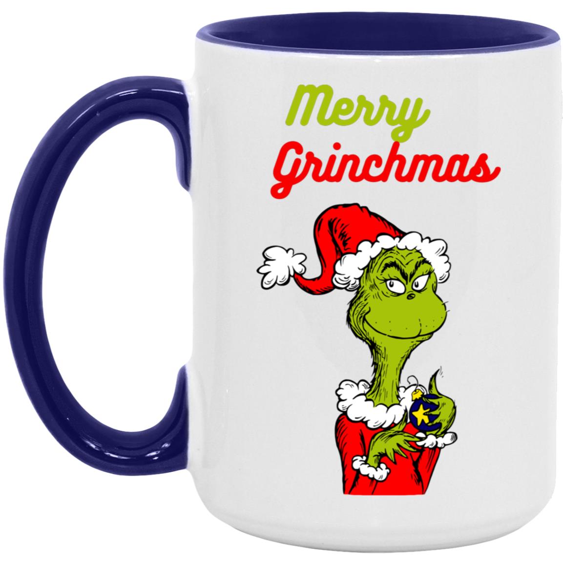 Merry Grinchmas 2 -- 15oz Accent Mug