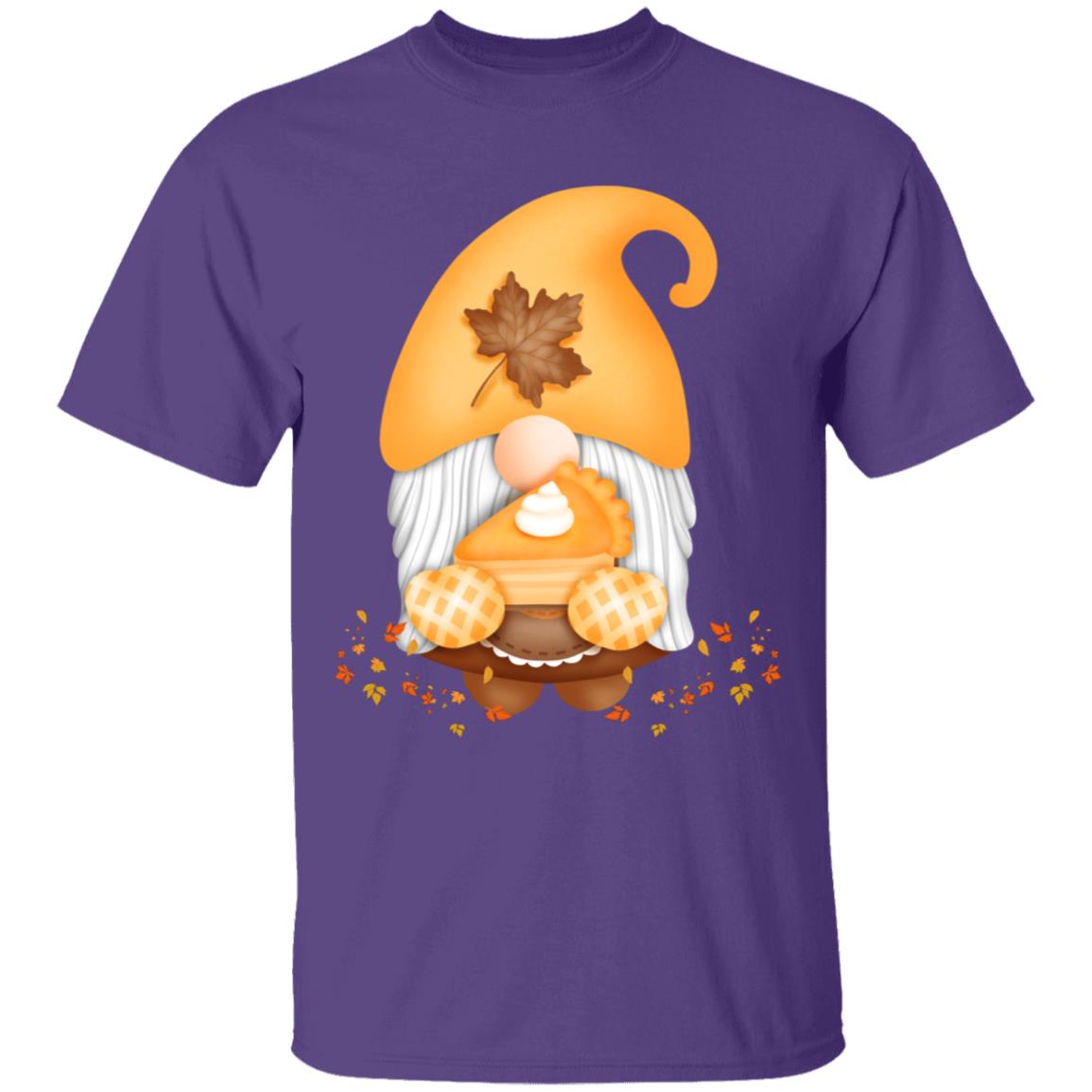 Gnome Pumpkin Pie G500B Youth 5.3 oz 100% Cotton T-Shirt