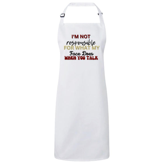 I'M NOT t-shirt RP150 Sustainable Unisex Bib Apron