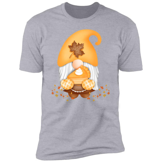 Gnome Pumpkin Pie NL3600 Premium Short Sleeve T-Shirt