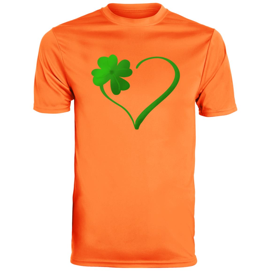 Clover Heart -- Men's Moisture-Wicking Tee