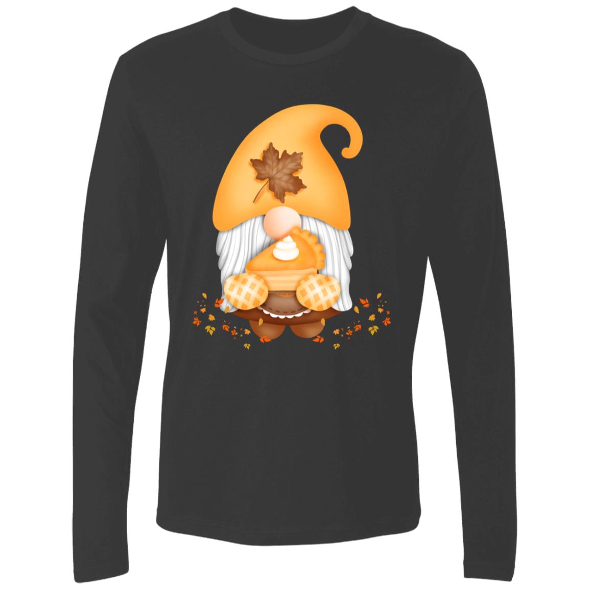 Gnome Pumpkin Pie NL3601 Men's Premium LS