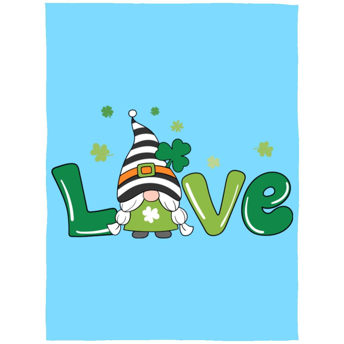 clover love gnome FLL Arctic Fleece Blanket 60x80