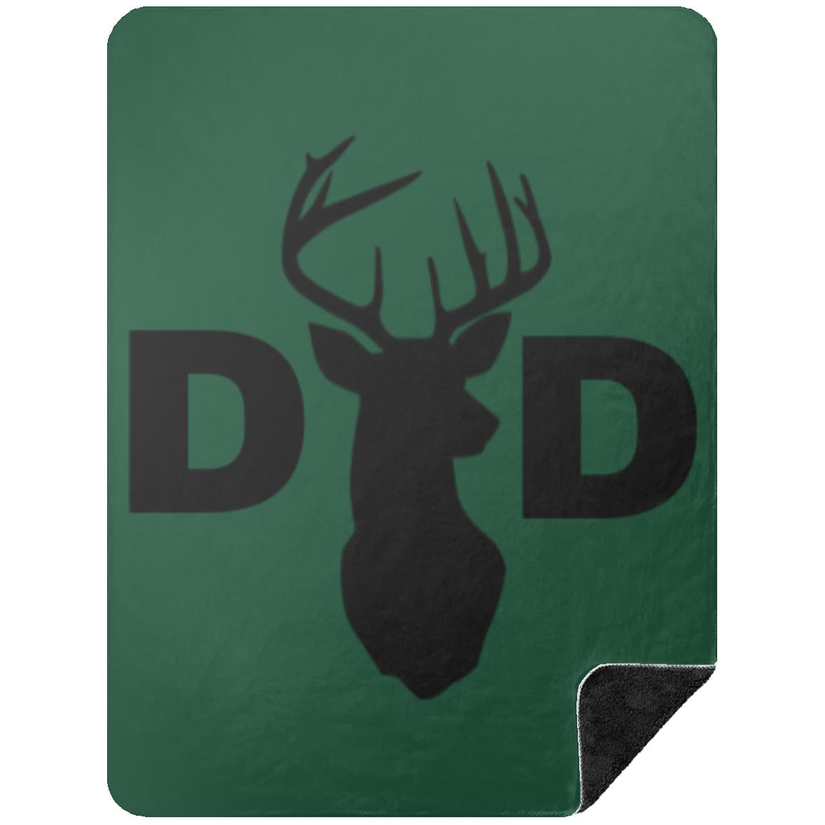 Dad Deer Dad hat BSHL Premium Black Sherpa Blanket 60x80