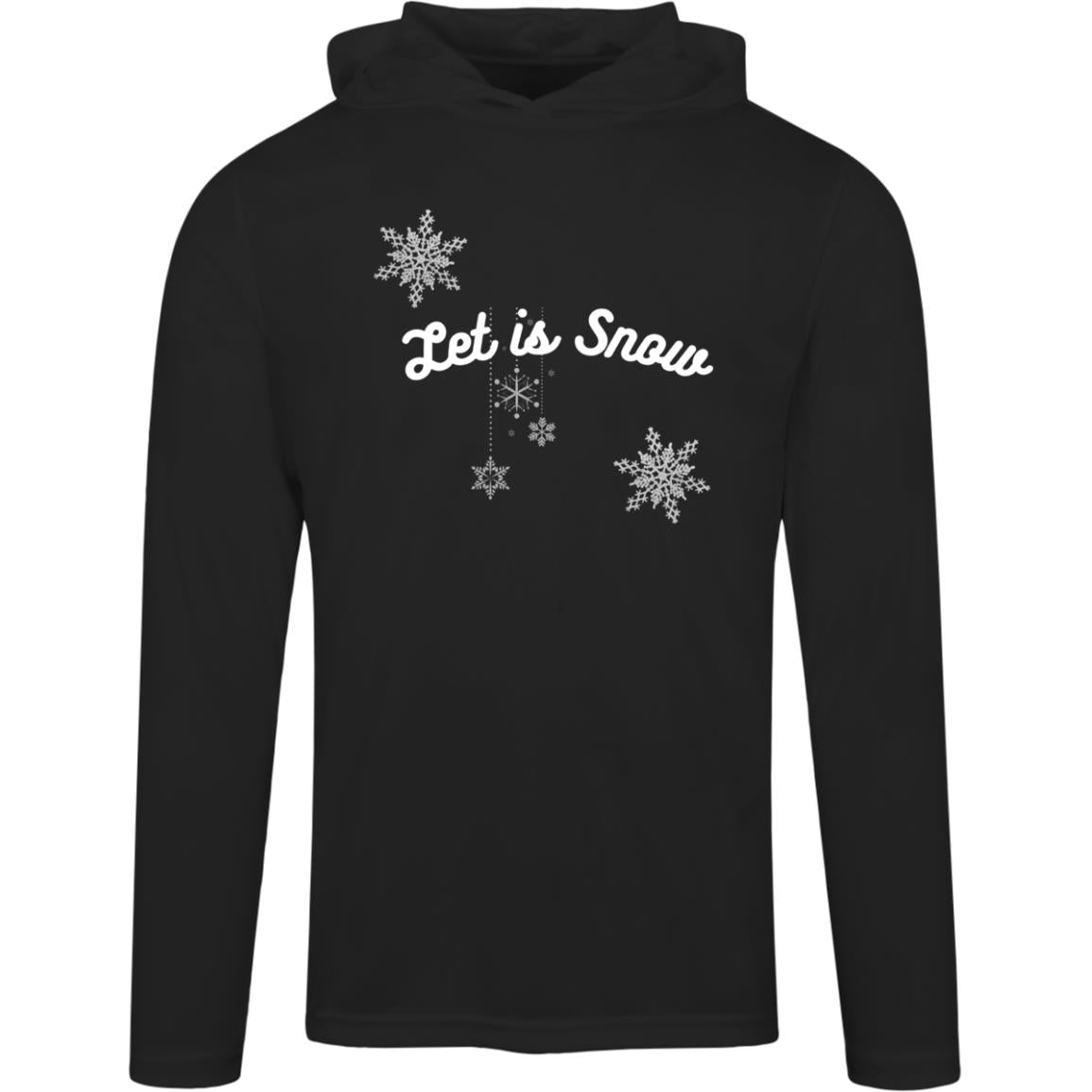 Let is Snow -- Men's Zone Hooded Tee