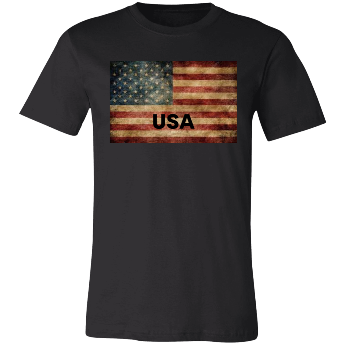 American Flag -- Unisex Jersey Short-Sleeve T-Shirt