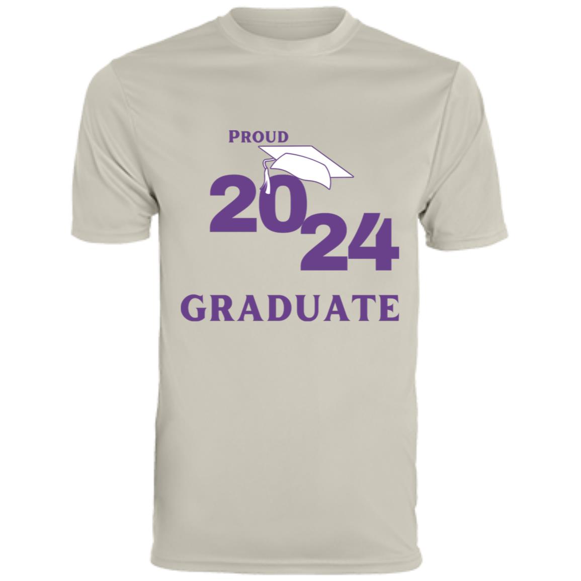 Proud 2024 Graduate -- Men's Moisture-Wicking Tee